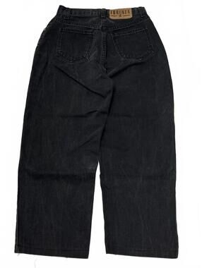 Vintage 90s Forenza Black High Waist Loose Mom Jeans Sz 10 Mexico Made Classic